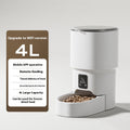Smart Automatic Pet Feeder 4L – Wi-Fi & Button Control