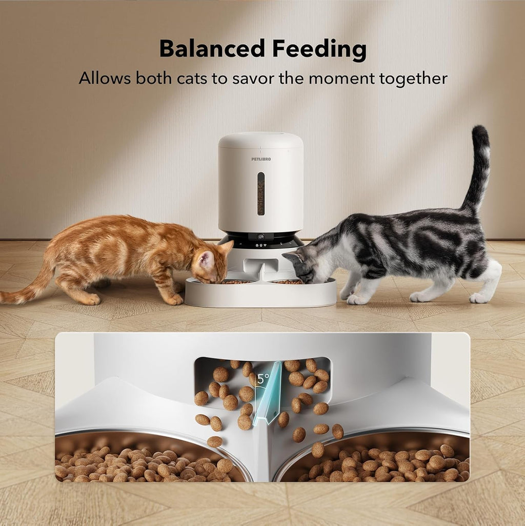 Smart Automatic Pet Feeder with AI Camera