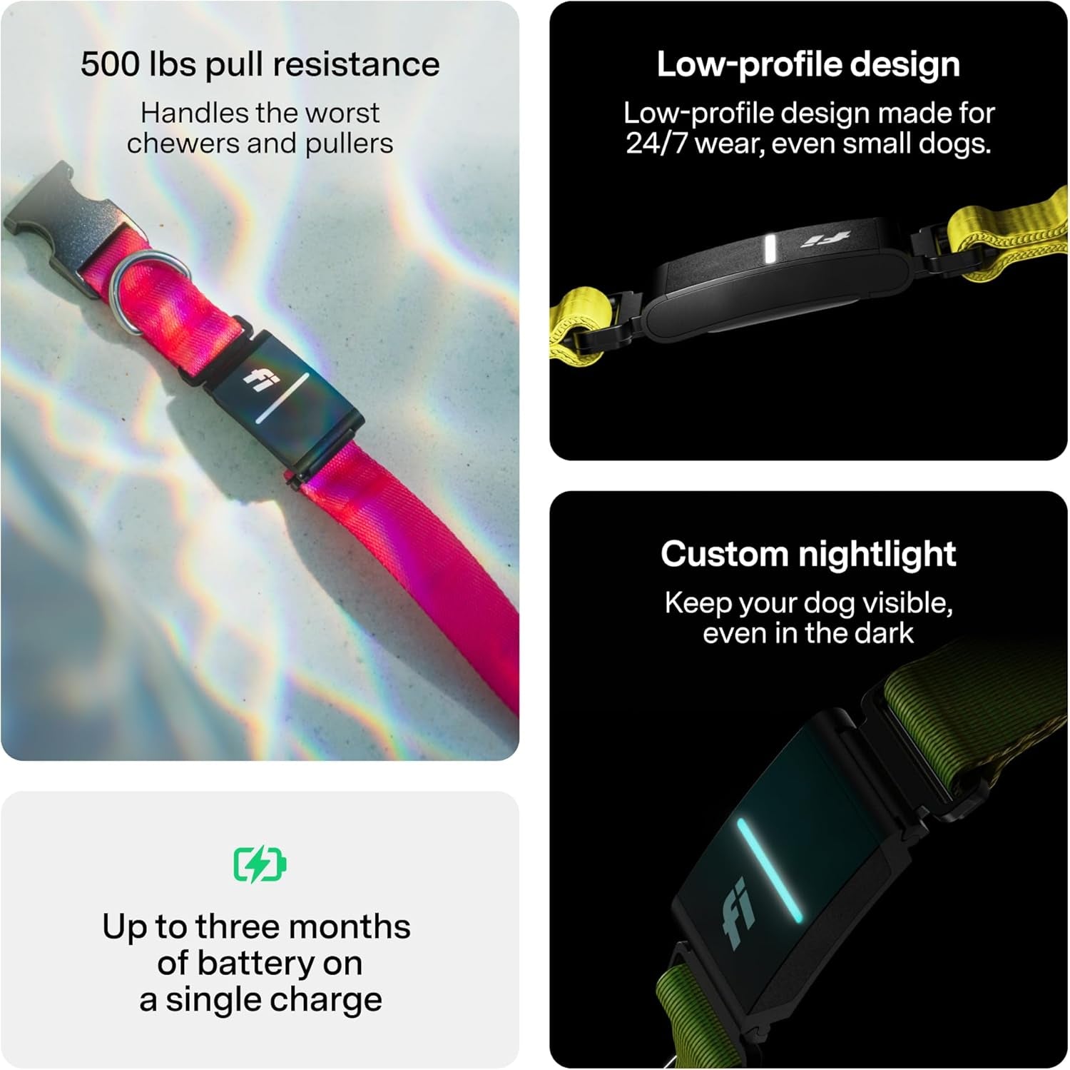 GPS Smart Dog Tracker Collar with Health Monitoring