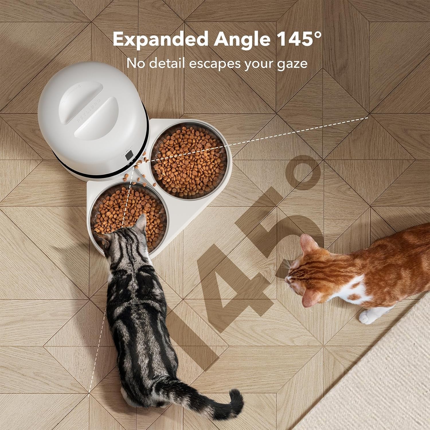 Smart Automatic Pet Feeder with AI Camera