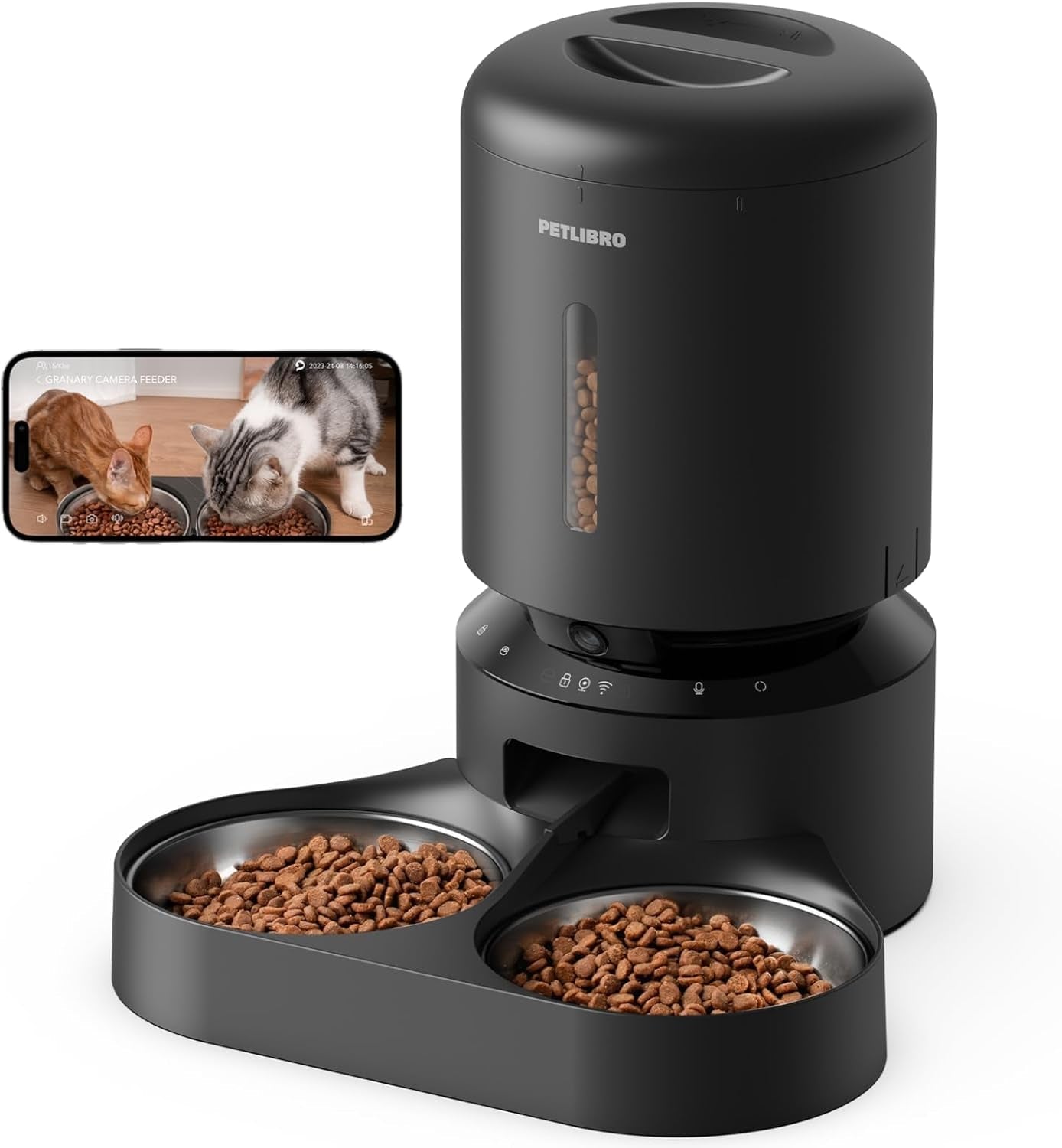 Smart Automatic Pet Feeder with AI Camera