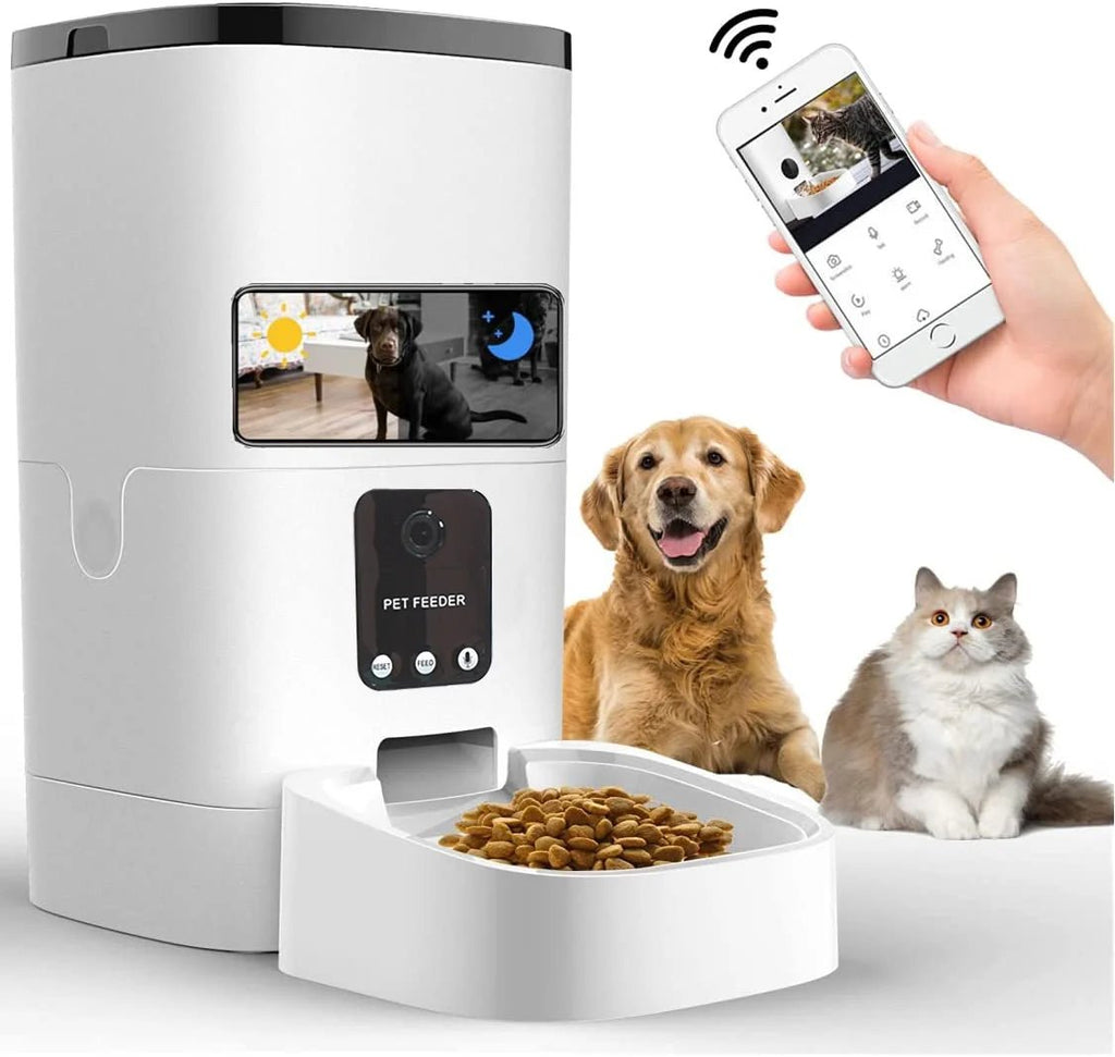 Smart Automatic Pet Feeder with 1080P HD Camera