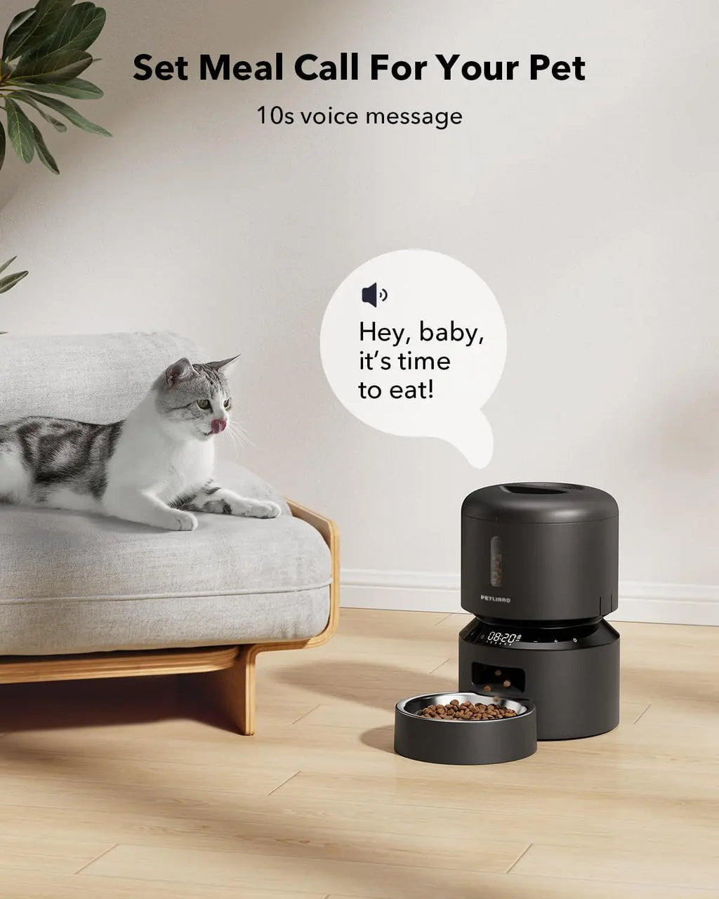 Smart Automatic Pet Feeder with HD Camera – 3L & 5L