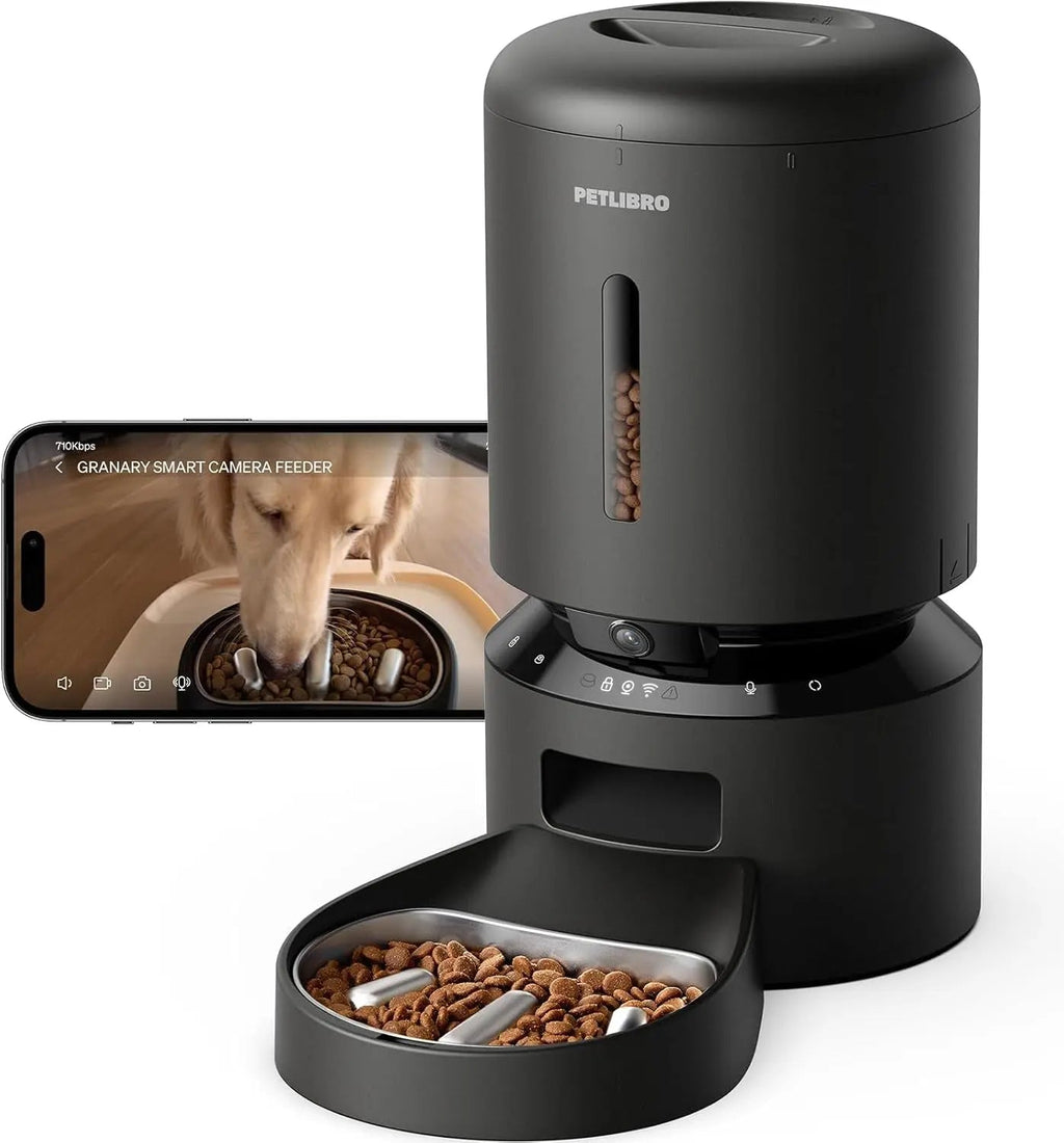 Smart Automatic Pet Feeder with HD Camera – 3L & 5L