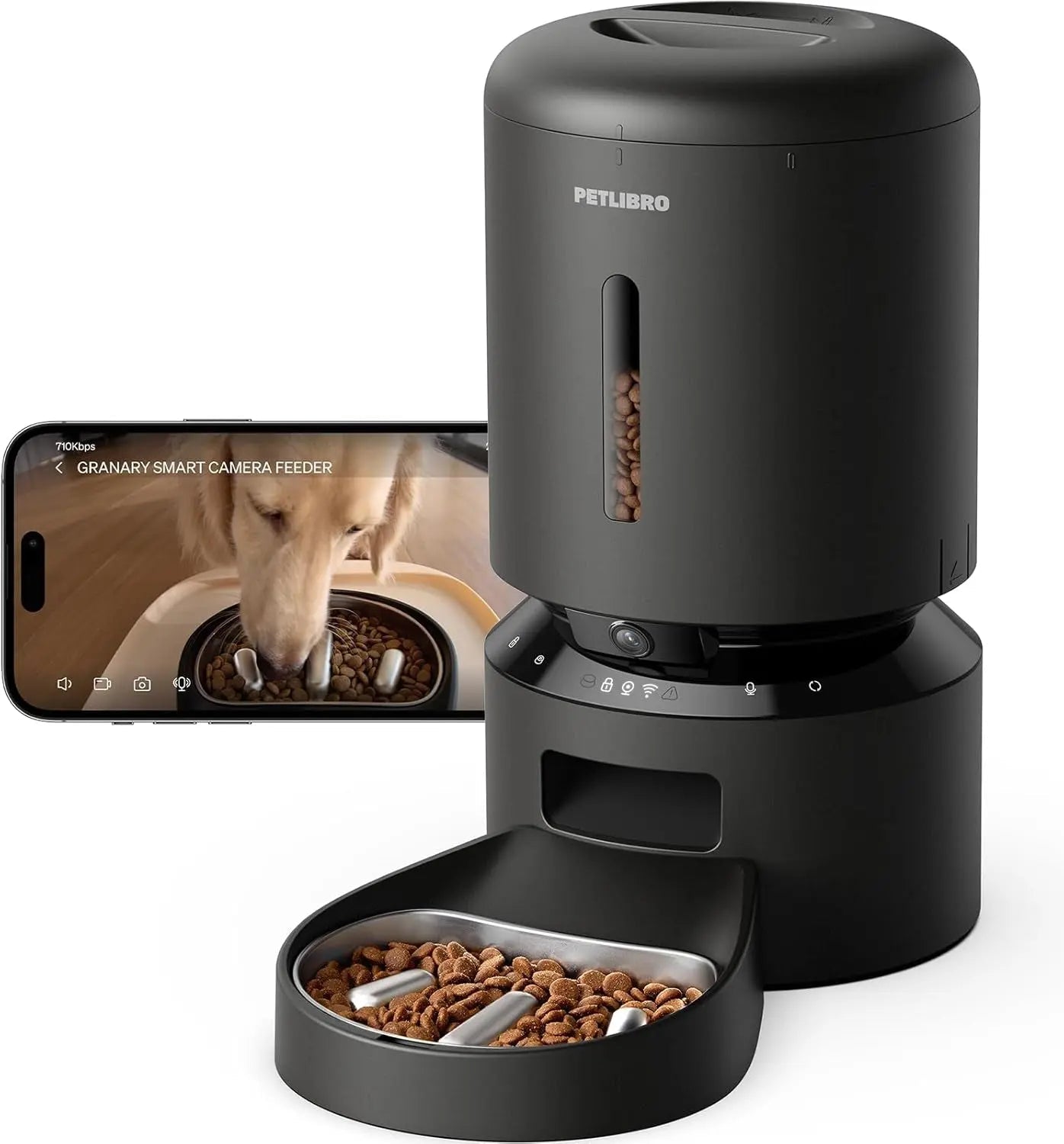 Smart Automatic Pet Feeder with HD Camera – 3L & 5L