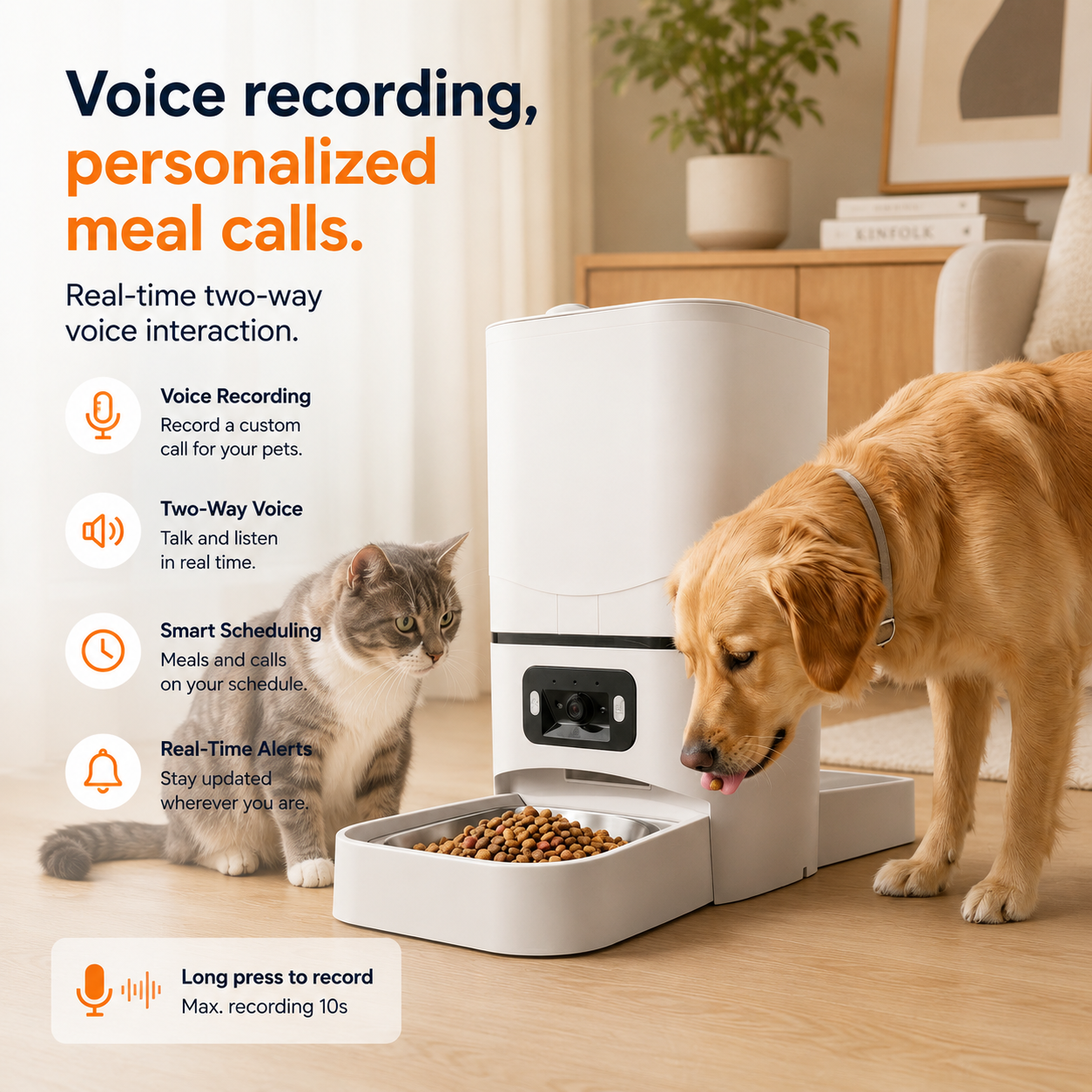 Smart WiFi Automatic Pet Feeder