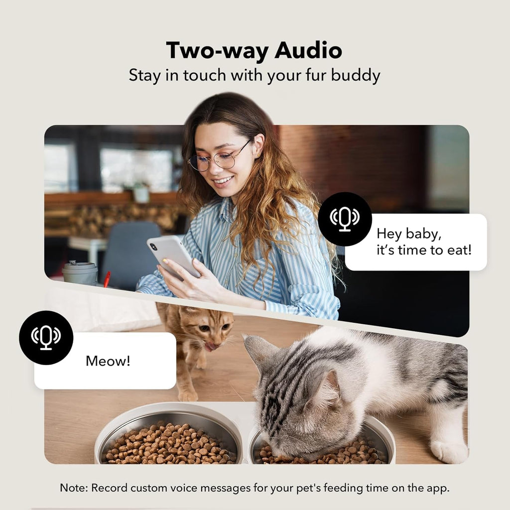 Smart Automatic Pet Feeder with AI Camera